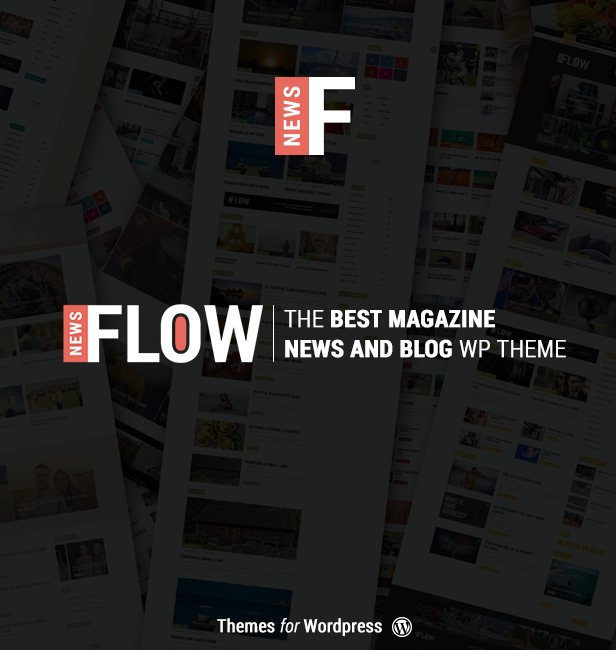 Flow News - Magazine and Blog WordPress Theme - 1